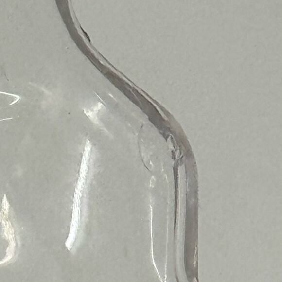 Vintage Crystal glass trinket dish - Picture 2 of 10